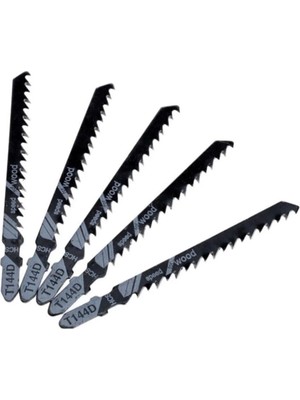 Mikasso T144D Pvc Ahşap Kesme Dekopaj Testere Ucu 5 Parça Sunta Mdf Kesim Dekupaj Testere Uç Seti