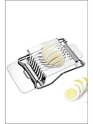Mikasso Paslanmaz Çelik Yumurta Dilimleyici 1 Adet Sunum Dilimleme Paslanmaz Çelik