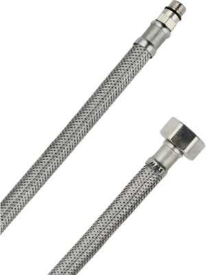 Mikasso Fleks 45 cm Hortum 2 Adet Beyaz Pvc-Polyester