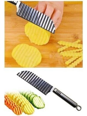 Mikasso Şekilli Patates Bıçağı Paslanmaz Çelik Paslanmaz Çelik