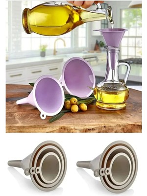 Mikasso 3 Adet Plastik Huni Seti Plastik