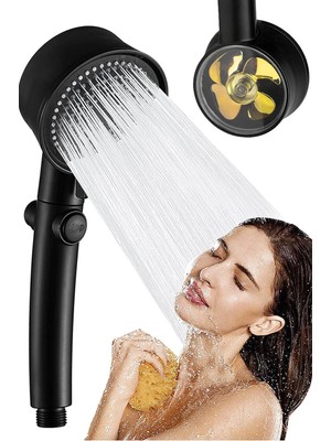 Mikasso Banyo Duş Başlığı Filtreli Yüksek Basınçlı El Duşu Banyo Fiskiyesi Duş Sistemleri Banyo Aksesuar Met