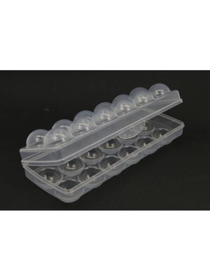 Mikasso Eggo Portatif Plastik 12 Li Yumurta Taşıma ve Saklama Kabı Asorti Plastik