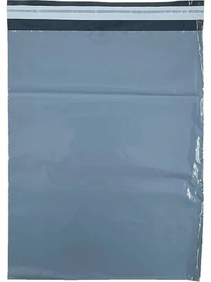 Mikasso 24X30X5 100 Adet Kargo Poşeti Kargo Paketi Kargo Ambalajı Gri 24 x 30 x 4