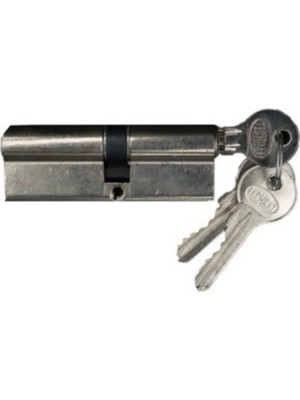 Mikasso Pvc Barel 90 mm Balkon Kapı Kilit Göbeği - Mobilya Kilitleri - Tek Ebat Gri