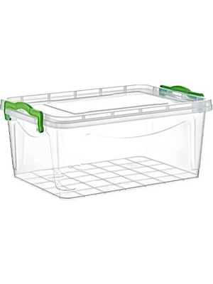 Mikasso Saklama Kabı 18 Lt Plastik Beyaz