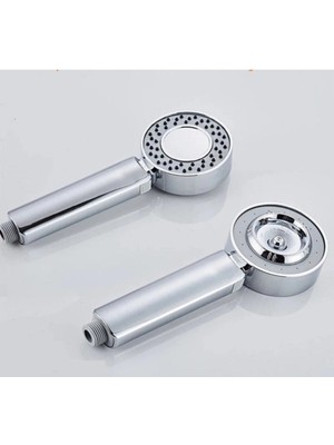 Mikasso New Çift Taraflı 3 Fonksiyonlu Duş Başlığı Köpüklü Su Özelliği Plastik