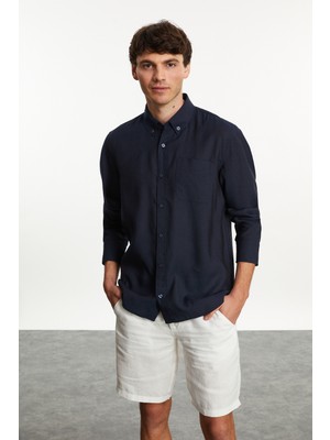 MUDO Modal Karışımlı Regular Fıt Gömlek