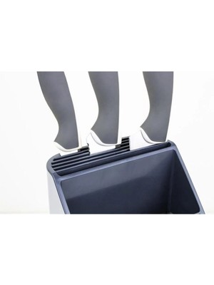 Mikasso Mutfak Tezgah Üstü Çatal Kaşık Bıçak Düzenleyici Bulaşık Düzenleyici Organizer Silikon Turkuaz