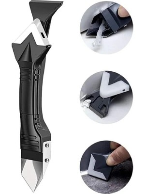 Mikasso Sunup SN-22163 Boya Silikon Derz Çekme Kazıyıcı Aparatı Spatula