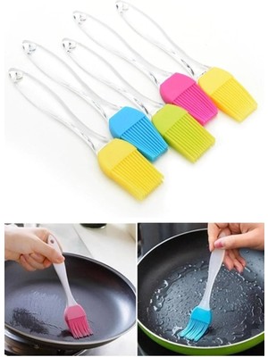 Mikasso Silikon Yağlama ve Yumurta Sürme Hamur Fırçası Silikon