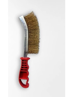 Mikasso Tel Fırça Mangal Fırça Plastik Saplı