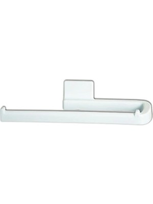 Mikasso Plastik Mutfak Banyo Kağıt Havlu Askılığı Plastik Beyaz