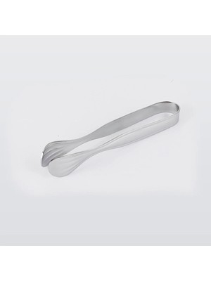 Mikasso Şeker Maşası Lale Model Şeker Maşası Paslanmaz Çelik Paslanmaz Çelik Gümüş