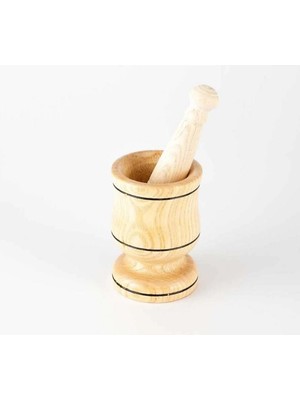 Mikasso Havan Bambu Ahşap Şimşir No.3 EVV-13269 Ahşap Sarı