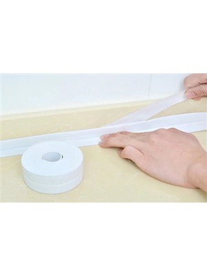 Mikasso Beyaz Su Sızdırmaz Lavabo Kenar Bandı (3.2m)