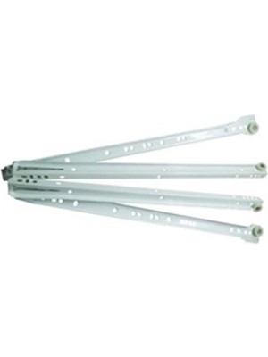 Mikasso Standart Beyaz Çekmece Rayı 35 cm Beyaz