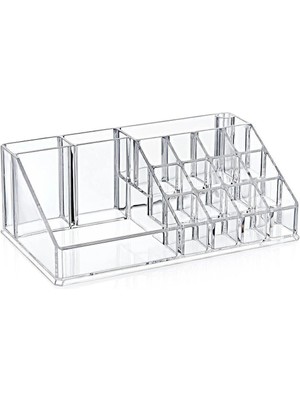 Mikasso Makyaj Organizeri Kozmetik Ürün Raf Düzenleyici Organizeri Glrshop Plastik Beyaz Tr