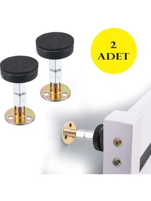 Mikasso Yatak Başlığı Sabitleyici, Mobilya Sabitleyici, Yatak Ses Önleyici 2 Adet Vida Cn
