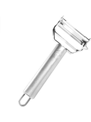 Mikasso Titan Paslanmaz Çelik Jülyen Meyve Sebze Soyucu Beyaz