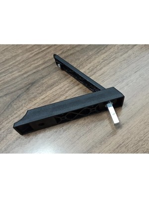 Mikasso Kalite Cam Balkon Açma Kolu - Push Kolu Siyah (1 Adet) Cam