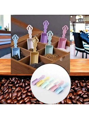 Mikasso (6 Adet) Baharat Küreği Seti Plastik