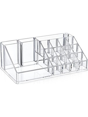 Mikasso Düzenleyici Makyaj Organizer – Takı ve Makyaj Düzenleyici Belirtilmemiş Şeffaf Tr