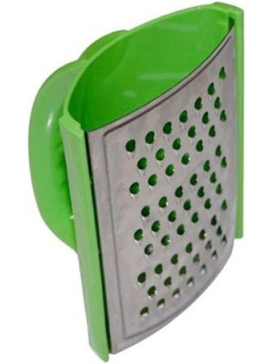 Mikasso Plastik Tutma Saplı Paslanmaz Çelik Bıçaklı Sebze Meyve Salatalık Havuç Rendesi Plastik