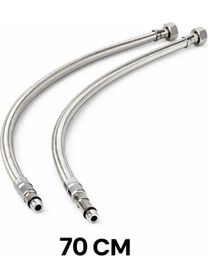 Mikasso Spiral Çelik Flex 3/8 - M10 – 70 cm (2 Adet)