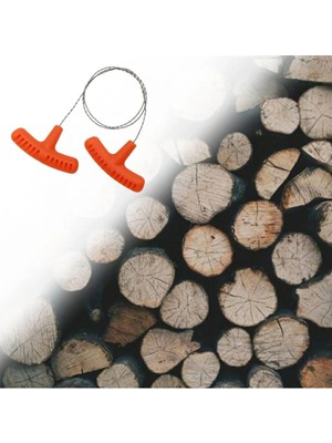 Mikasso Tel Testere 70 cm Kamp Testeresi Tutacaklı Pratik Budama Testeresi