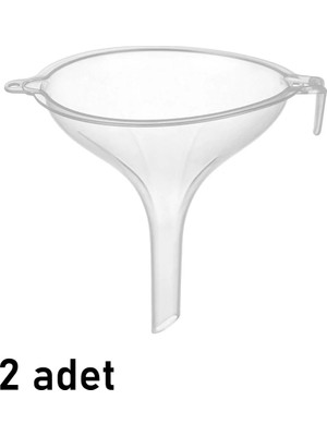 Mikasso 2 Adet Huni Şeffaf Huni Qlux Bpa Içermez Gıdaya Uygun Huni 2 Adet Huni L-00721 Plastik