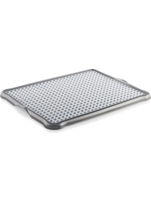 Mikasso Süzmatik Küçük Boy Tezgah Üstü Süzmatik Bulaşık Kurutmalığı 22,4X40,5X1,6 cm Plastik