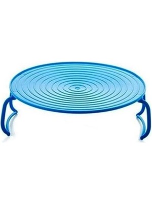 Mikasso Isıya Dayanıklı Buzdolabı ve Mikrodalga Fırın Içi Düzenleme Rafı Mikrodalga Rafı Plastik 23 x 23 Cn