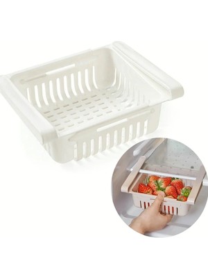 Mikasso Buzdolabı Içi Dolap Mutfak Raf Altı Geçmeli Düzenleyici Sebze Meyve Yumurta Için Organizer Rafı Pla