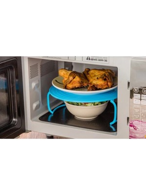 Mikasso Mikrodalga Rafı Plastik 35 x 50 Çok Renkli Cn