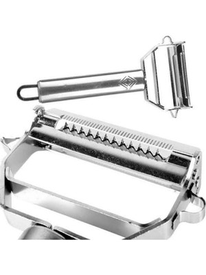 Mikasso Havuç Salatalık Kabak Soyma Bıçağı Soyacağı Paslanmaz Bıçak Metal Paslanmaz Çelik