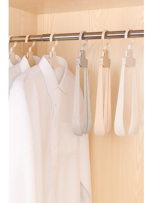 Mikasso Seyahat Askısı(2'li Paket)-Katlanır Askı- Portatif Askı, Elbise, Gömlek, Tişört Askısı, Askı Plastik