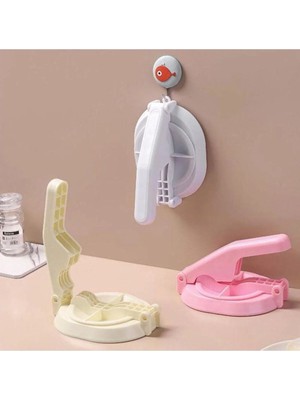 Mikasso Plastik Hamur Kesme ve Köfte Kalıp Makinası- Krem Rengi Plastik Belirtilmemiş