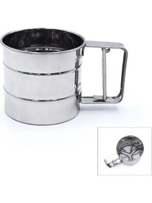 Mikasso Paslanmaz Metal Un ve Şeker Eleği 250 gr