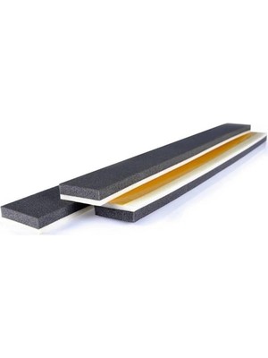 Mikasso 2 Adet Yapışkanlı Kapı Altı Isı Yalıtım Süngeri Eşik Süngeri Sert 2 Adet