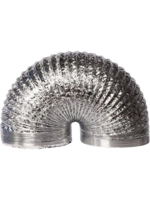 Mikasso Alüminyum Çelik Telli Aspiratör Davlumbaz Borusu 120 M x 2 M