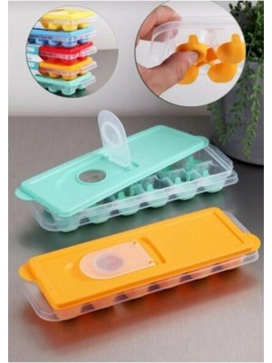 Mikasso Yummy Renkli Silikon Yapışmaz Buzluk Kabı 2 Adet Araska_home Renkli Silikon Buzluk Kabı Silikon