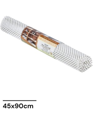 Mikasso Kaydırmaz Çekmece Raf Halı Altı Kaydırmaz Mat SHN-1146 FMA011460 Plastik 60 x 90 Beyaz Cn