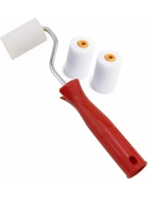 Mikasso 3'lü Metal Saplı Sünger Rulo Seti, 5cm, Temizlik ve Bakım Için Ideal