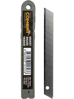 Mikasso Maket Bıçağı Yedeği Dar 9 mm (10'lu Paket)