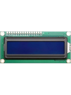 Koodmax LCD Ekran 1602 16X2 Mavi Aydınlatmalı Arka Işık