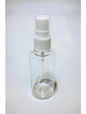 Mikasso 50CC Plastik Fısfıslı Plastik Şişe – Hediyelik Kolonya Dezenfektan Dolum Şişesi 25ADET Şeffaf 8 x 14