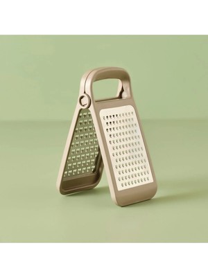Mikasso Katlanabilir Ayaklı Rende Bej (10,7X22X5 Cm) Plastik