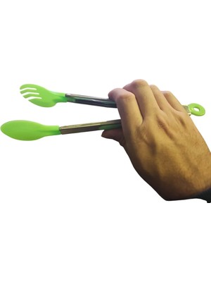 Mikasso Fonksiyonel Maşa (Plastik - Metal) Plastik Yeşil