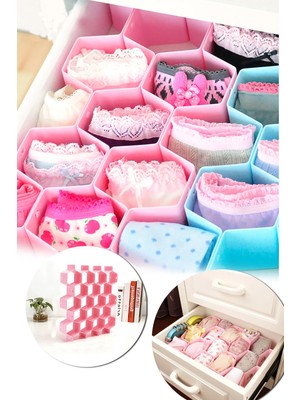 Mikasso 8 Parça Pratik Çekmece EV.00177.00 Plastik Beyaz